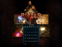 Diablo Kalender - Januar